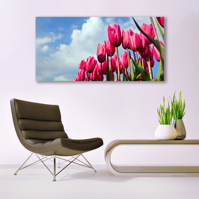 Vászonfotó Tulipán Fal