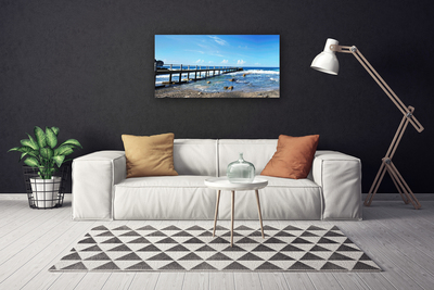 Vászonkép falra Ocean Beach Landscape