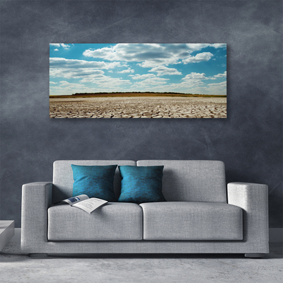 Vászonkép falra Fekvő sivatagi homok