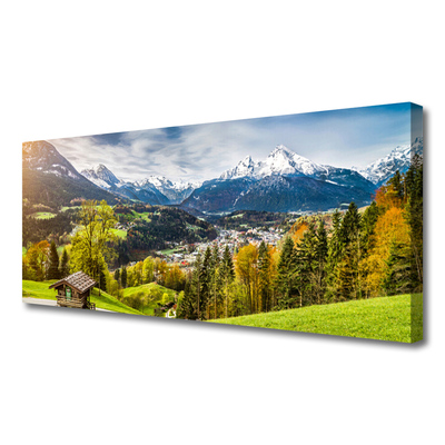Vászonkép Alps Landscape