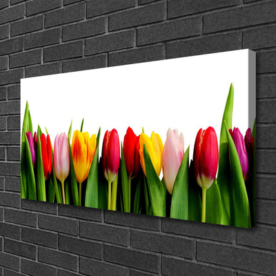 Vászonkép nyomtatás üzem tulipán