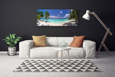 Vászonkép Seaside Palm Beach Landscape
