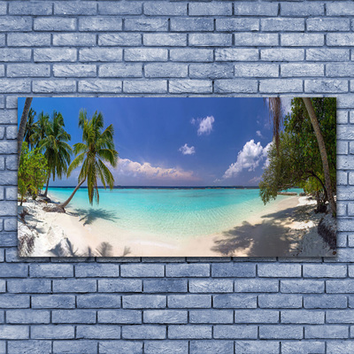 Vászonkép Seaside Palm Beach Landscape