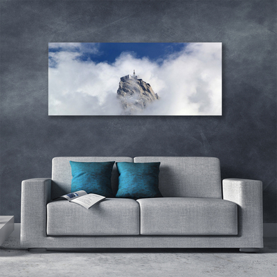 Vászonfotó Felhők Hegyi táj
