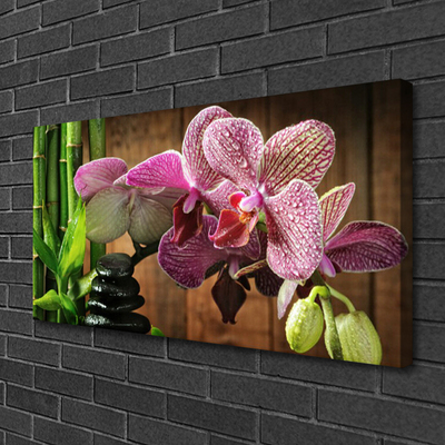 Vászonkép nyomtatás Virág bambusz növény