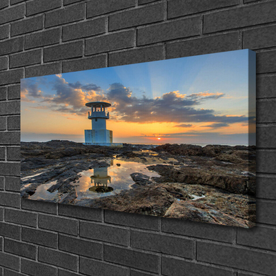 Vászonkép falra Lighthouse Landscape