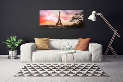 Vászonkép Eiffel-torony Architecture