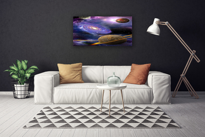 Vászonkép nyomtatás Bolygók Tér Universe
