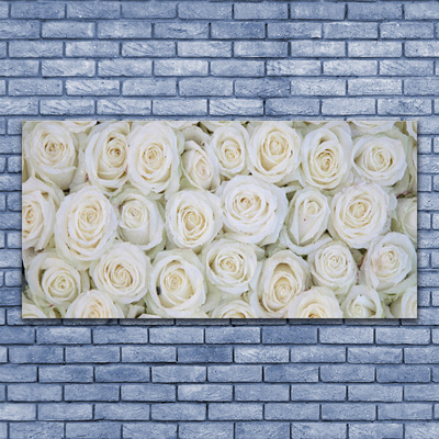 Vászonkép falra Rózsa virágok Plant