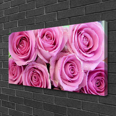 Vászonkép falra Rózsa virágok Plant