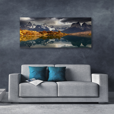 Canvas kép Mountain Lake Landscape