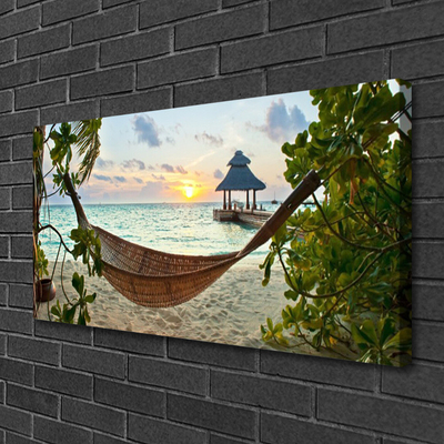 Canvas kép Hammock Beach Sea Landscape