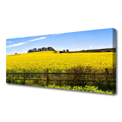 Vászonkép Plant Field Landscape