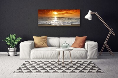 Vászonkép nyomtatás Sea Sun Landscape