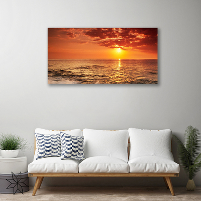 Vászonkép falra Sea Sun Landscape