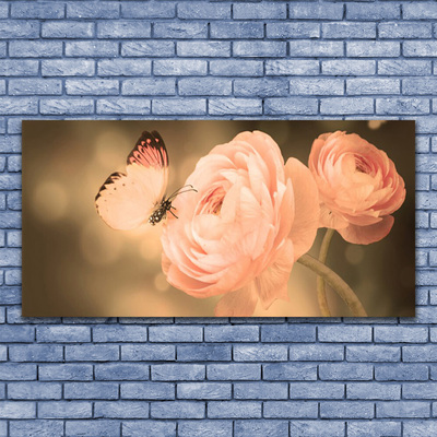 Vászonkép falra Butterfly Roses Természet