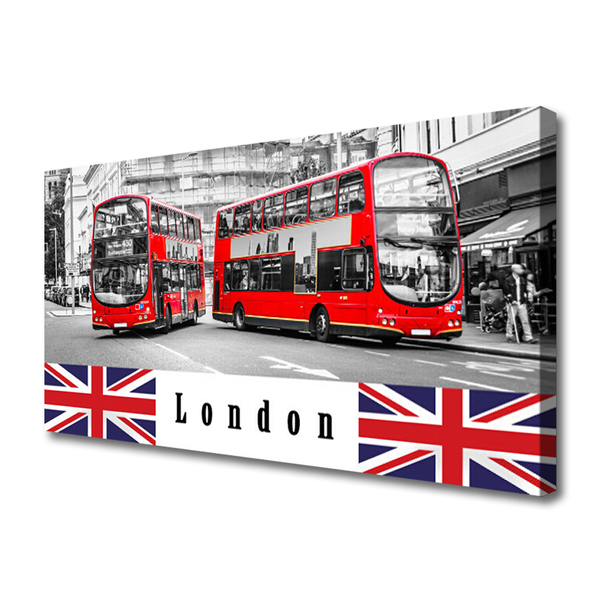 Vászonkép London Bus Art