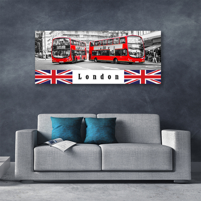 Vászonkép London Bus Art