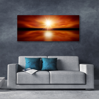 Canvas kép Sun Sky víz táj