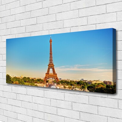 Canvas kép Eiffel-torony Párizs Város