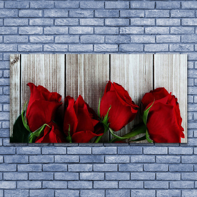 Vászonfotó Rózsa virágok Plant