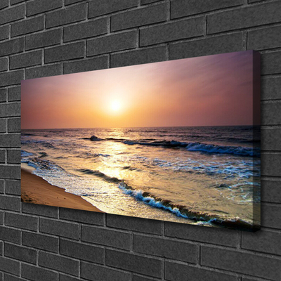 Canvas kép Sea Beach Sun Landscape