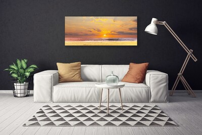 Vászonkép Sea Beach Sun Landscape