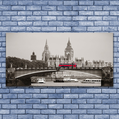 Vászonkép London Bridge, Big Ben