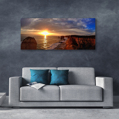 Vászonfotó Sea Sun Landscape