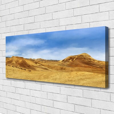 Vászonfotó Desert Hills Landscape