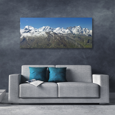 Canvas kép Snow Mountain Landscape