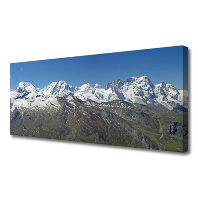 Canvas kép Snow Mountain Landscape