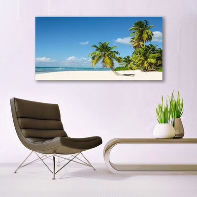 Vászonkép falra Palm Beach Sea Landscape
