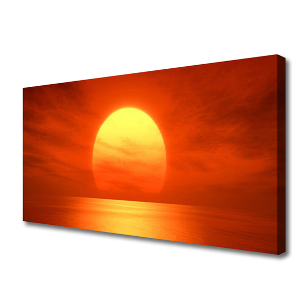 Vászonkép falra Sunset Sea