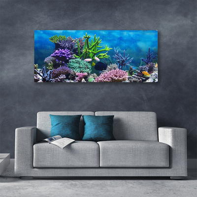 Canvas kép Akváriumi halak a víz alatt