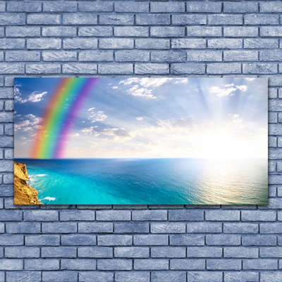 Canvas kép Rainbow-tenger táj minket