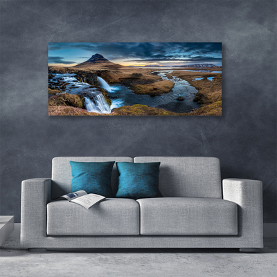 Vászonkép falra Vízesés River Landscape