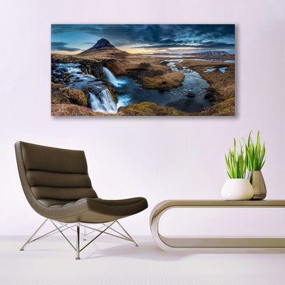Vászonkép falra Vízesés River Landscape