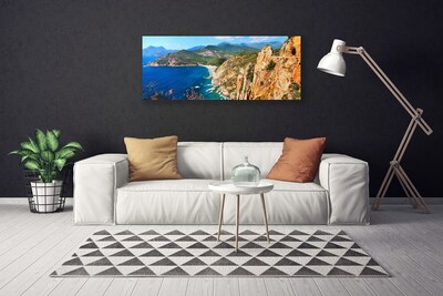 Canvas kép Sea Cliff Parti-hegység