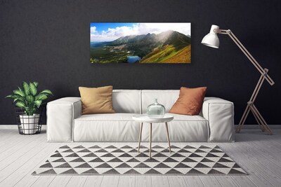 Canvas kép Mountain Meadow Landscape