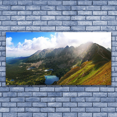 Canvas kép Mountain Meadow Landscape