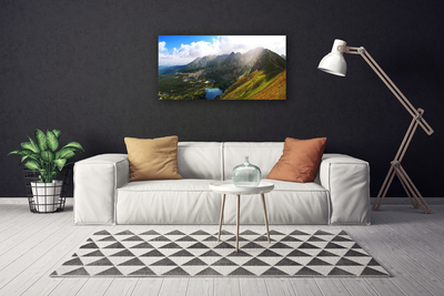 Canvas kép Mountain Meadow Landscape