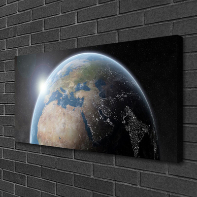 Vászonkép falra Planet Earth Universe