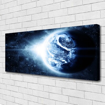 Vászonkép falra Planet Earth tér