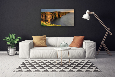 Canvas kép Rocks-tenger partja