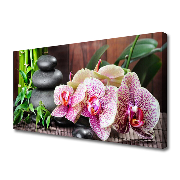 Vászonkép Bamboo Orchid Spa