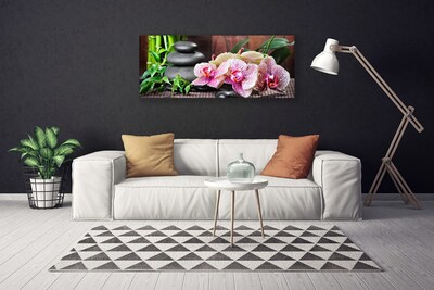 Vászonkép Bamboo Orchid Spa