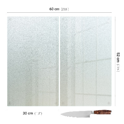 Tűzhely fedőlap dupla, félig áttetsző kivitel