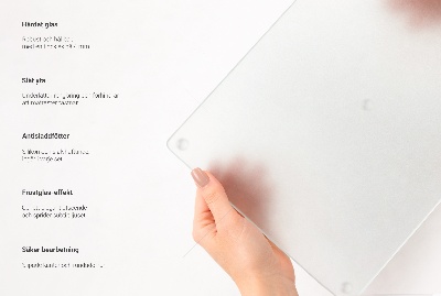 Tűzhelyvédő üveglap négyzet alakú, félig átlátszó kivitelben