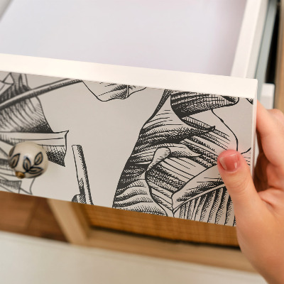 Samolepiaca fólia na nábytok Banánlevelek